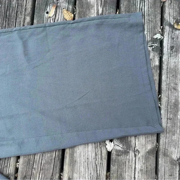 Long Grey Stretch Wide Leg Pants Size 4XL - Picture 6 of 7